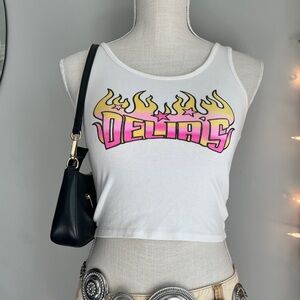 dollskill X delia's logo tank